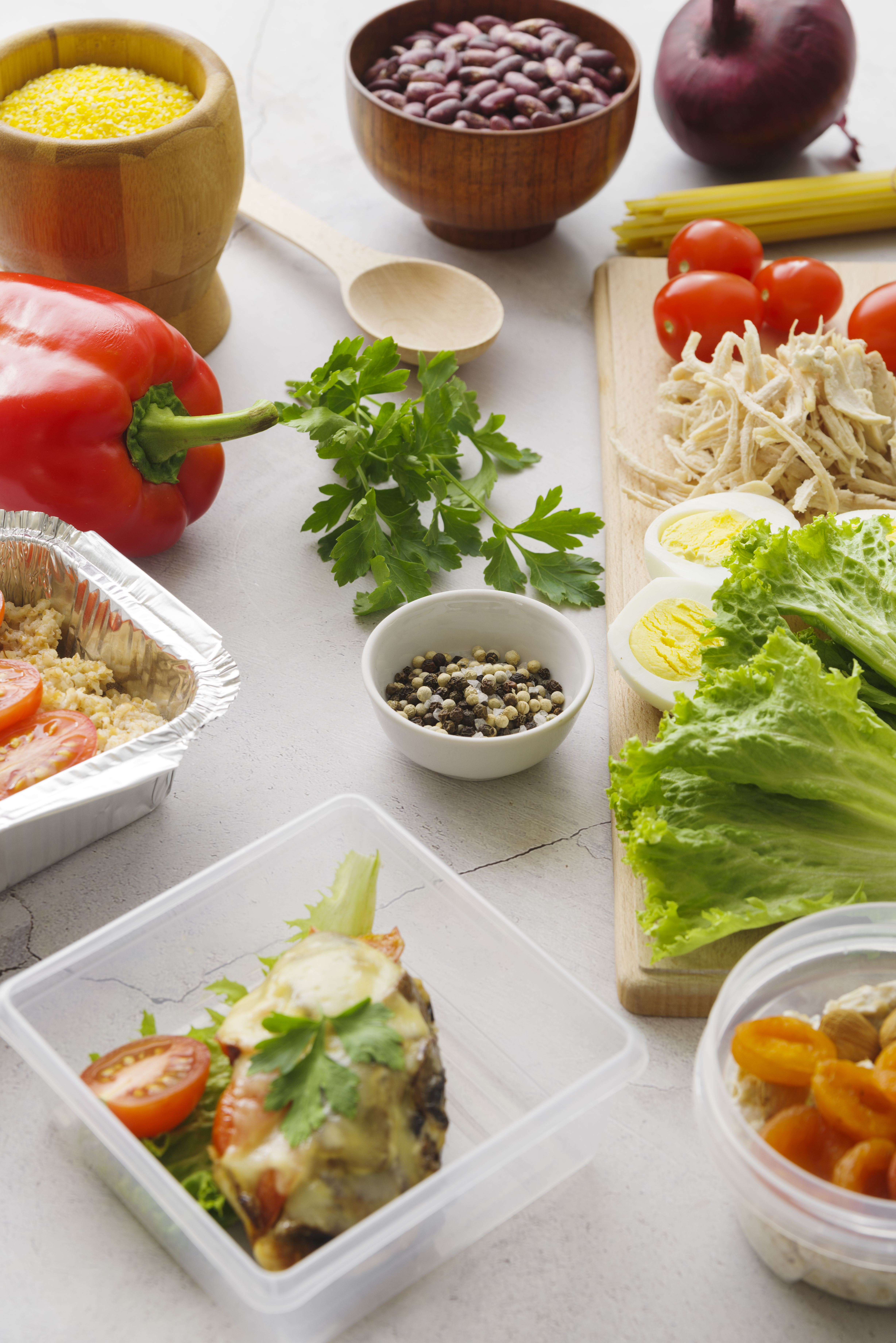 high-angle-delicious-food-concept